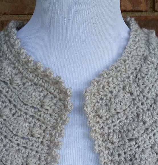 Beachcomber Cardigan - collar detail