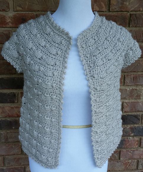 Top down crochet cardigan sale
