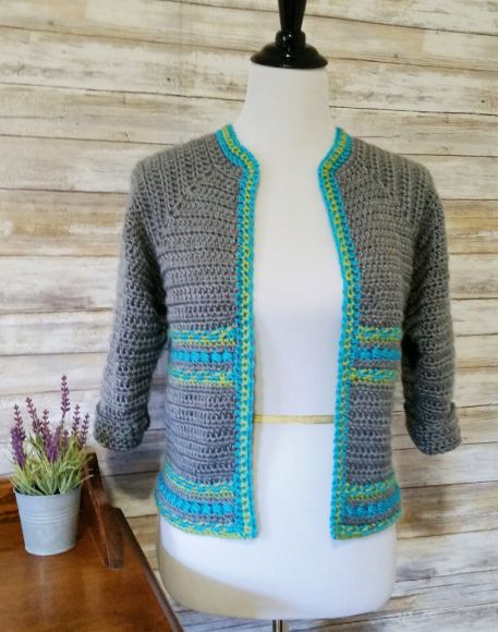 Jacinda Crochet Cardigan - free cardigan pattern