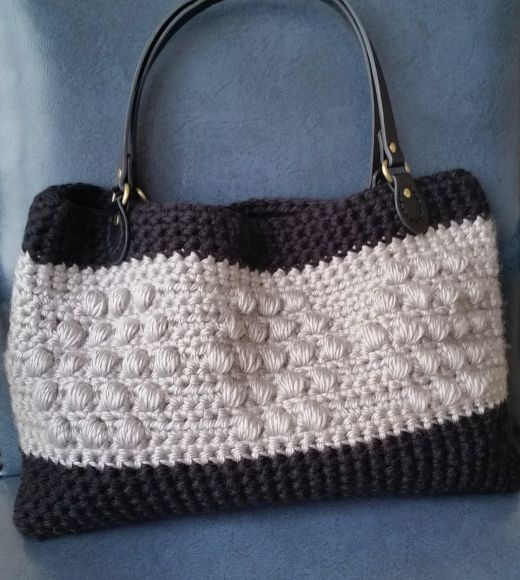 hexagon crochet handbag pattern