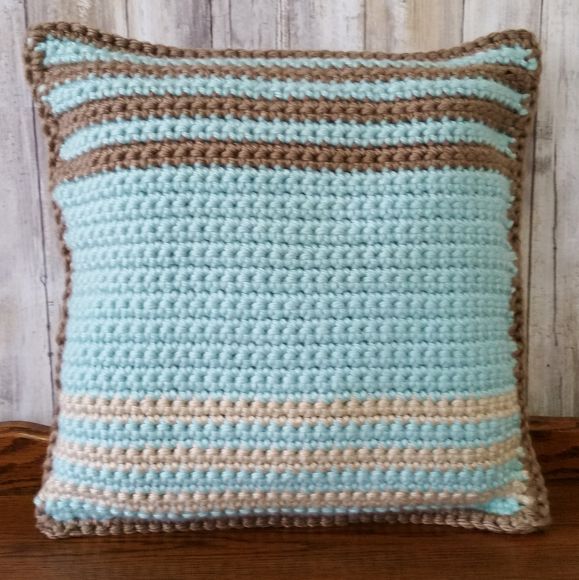 Farmhouse Nautical Pillow - Boat - Crochet Pattern