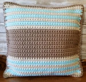 Farmhouse Nautical Pillow - Anchor - Crochet Pattern