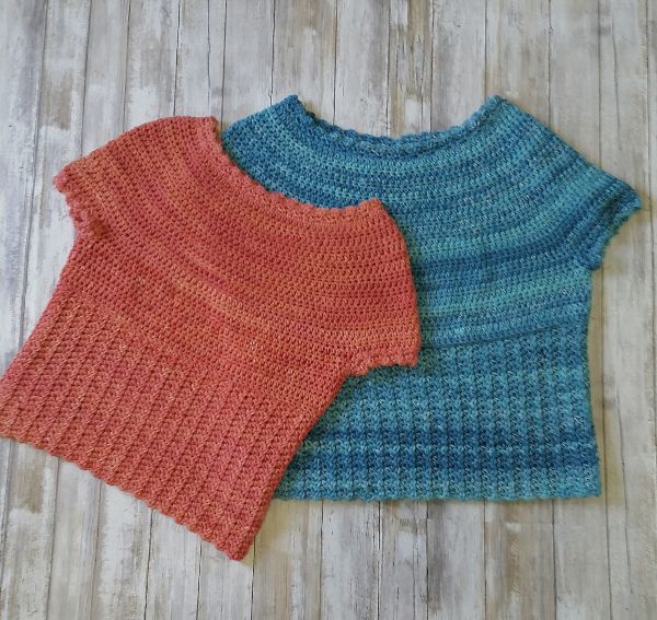 soft & simple crochet top pattern
