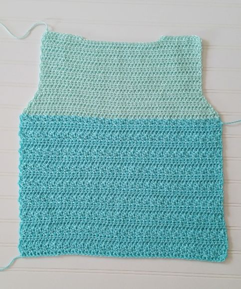 easy sleeveless shell - assembly