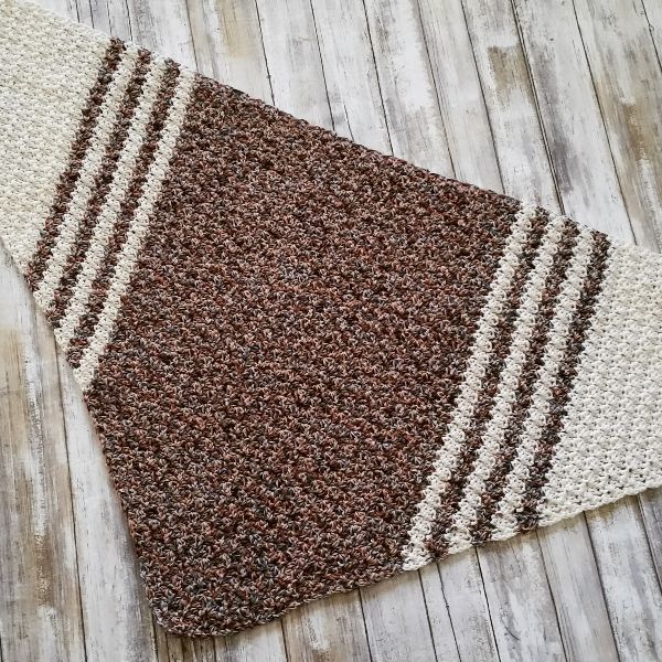 Laurel Creek Shawl - flat